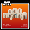 Star Wars Mos Espa Slave Quarters Diorama 3.75 Inch 1:18 3D Printed Kit
