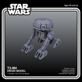 Star Wars T3-M4 Droid 3.75 Inch Scale 1:18 Unpainted 3D Printed Model