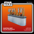 Star Wars Cantina Bar Centre Dispensers Set 3.75 Inch 1:18 3D Printed Kit