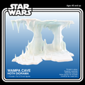 Star Wars Hoth Wampa Ice Cave Diorama 3.75 Inch 1:18 3D Printed Model Kit