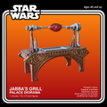 Star Wars Jabba the Hutt Grill Rotisserie 3.75 Inch 1:18 3D Printed Kit