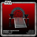 Star Wars Emperor Throne Room 1:18 3D Printed Diorama Kit No Throne
