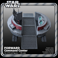 Star Wars Clone Wars Forward Command Center 1:18 3D Printed Diorama Kit