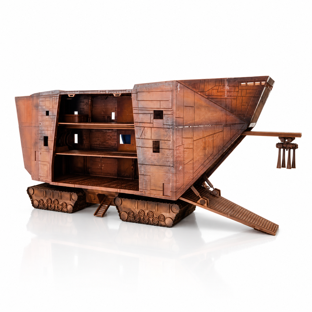 Star Wars Sandcrawler 1:18 3D Printed Tatooine Diorama Model Kit