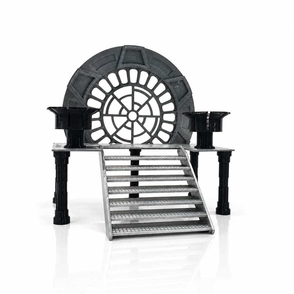 Star Wars Emperor Throne Room 1:18 3D Printed Diorama Kit No Throne