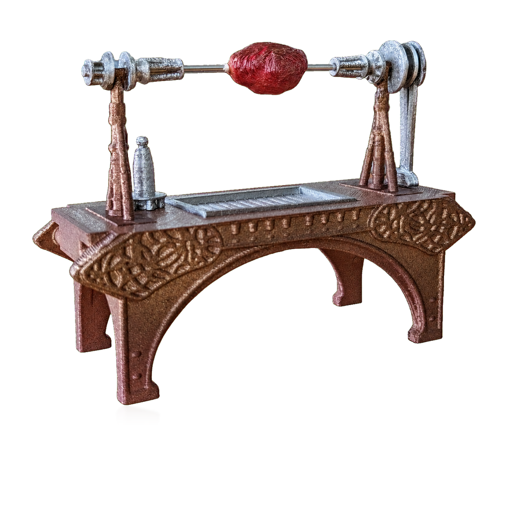 Star Wars Jabba the Hutt Grill Rotisserie 3.75 Inch 1:18 3D Printed Kit