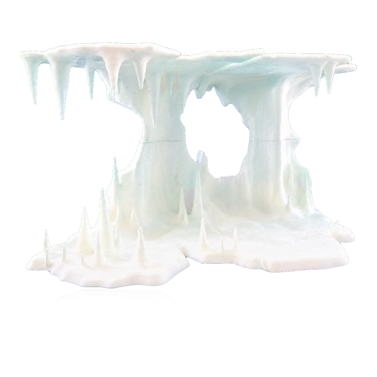 Star Wars Hoth Wampa Ice Cave Diorama 3.75 Inch 1:18 3D Printed Model Kit