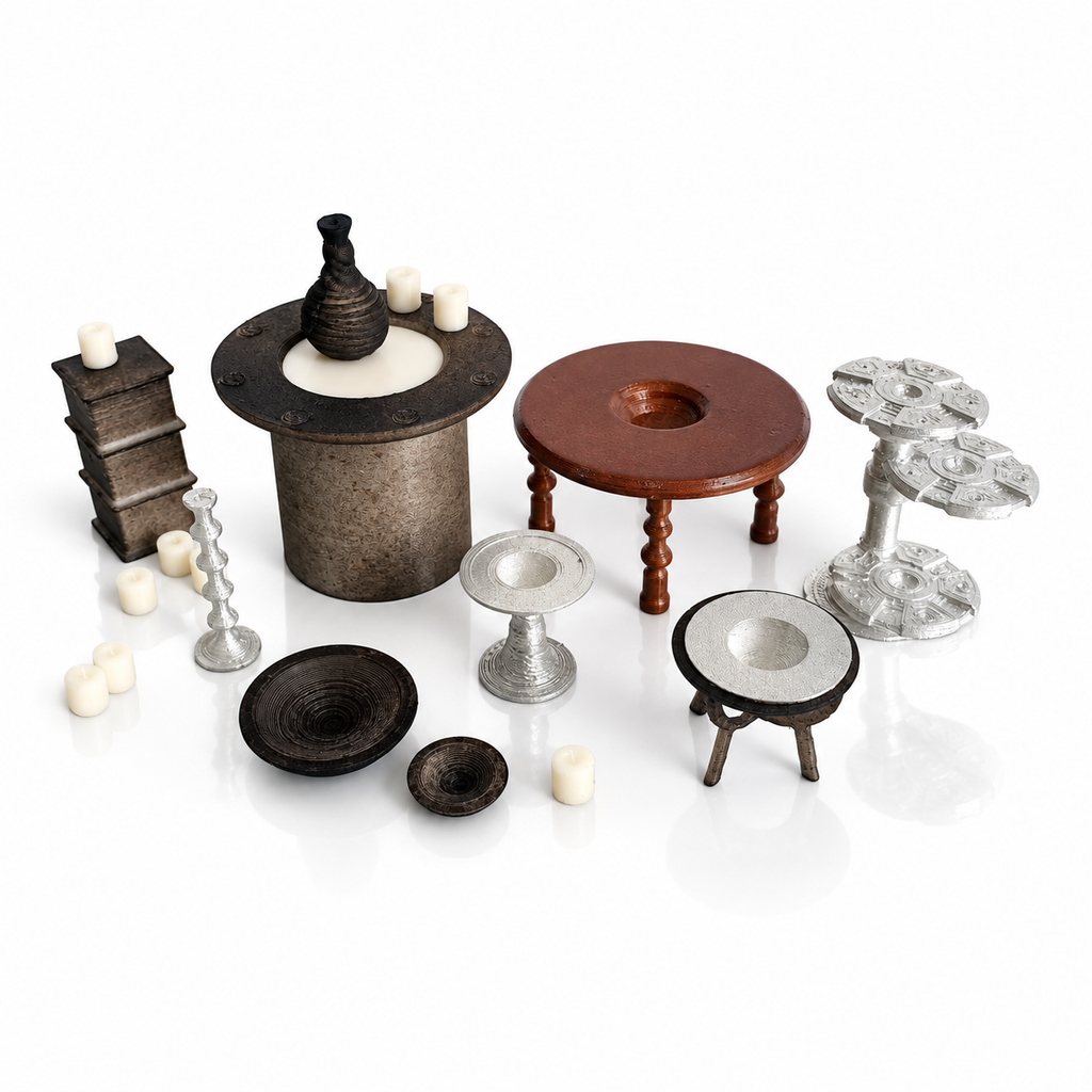 Star Wars Jabba's Palace Accessories Set 1 3.75 Inch 1:18 3D Printed Kit