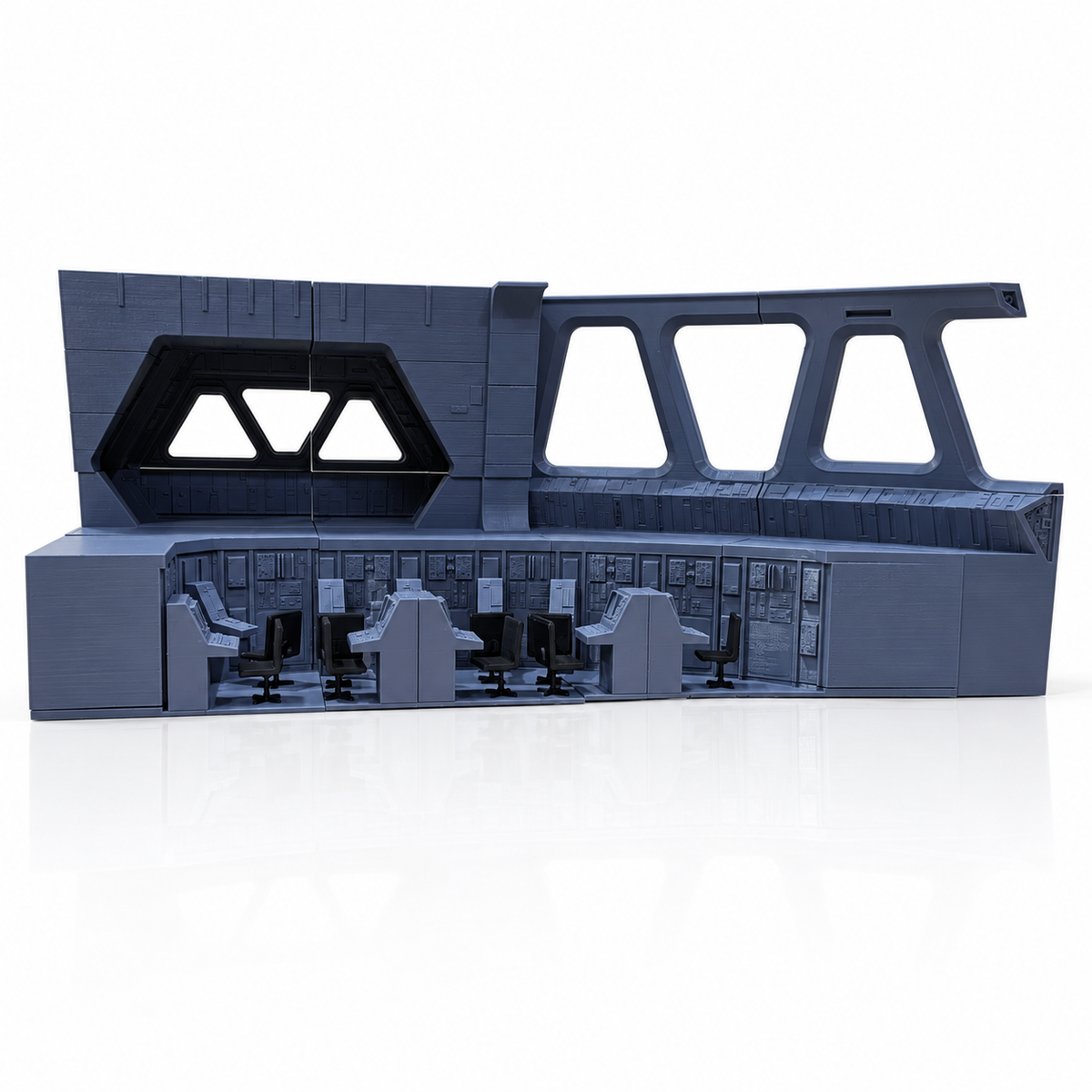 Star Wars Star Destroyer Bridge Diorama 3.75 Inch 1:18 3D Printed Kit