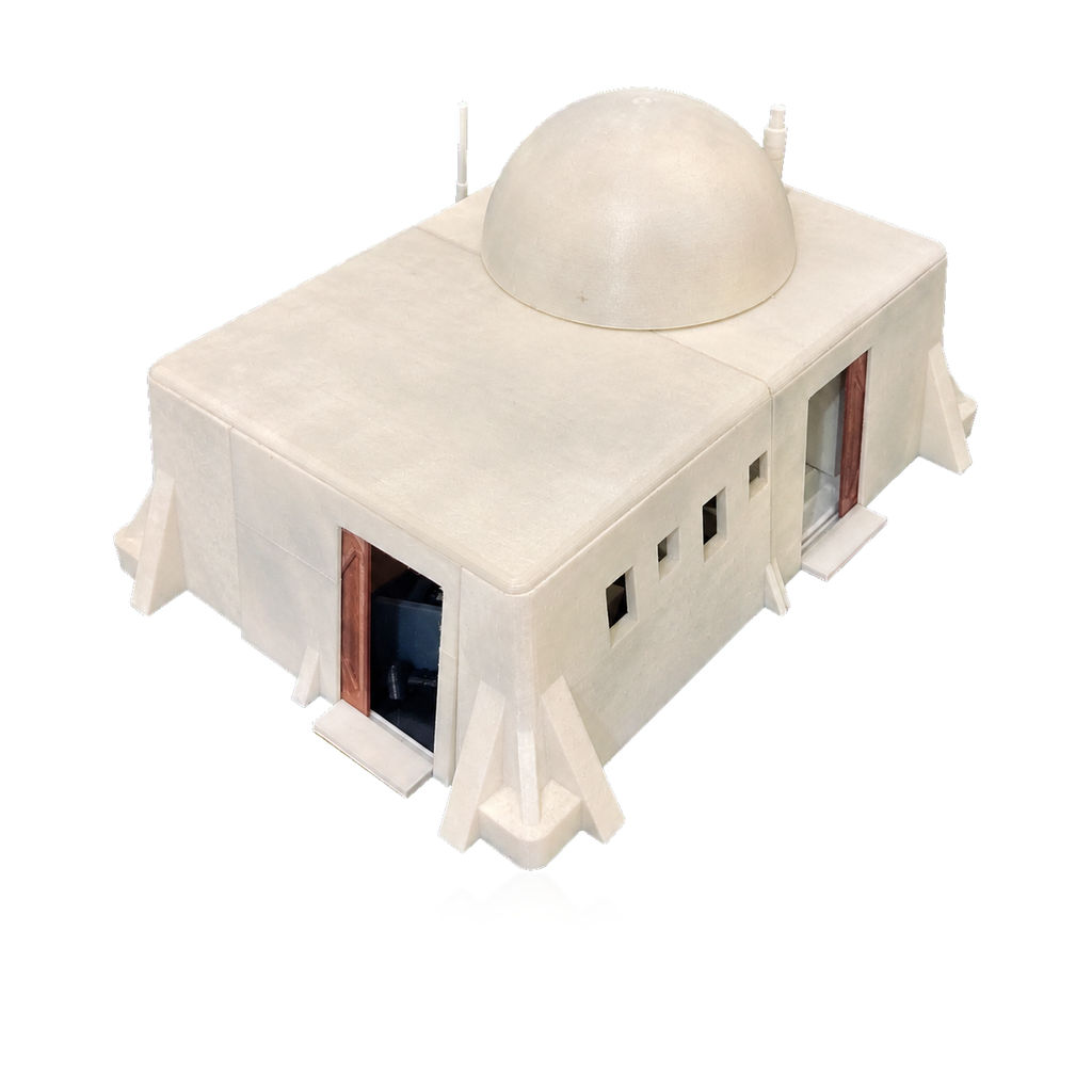 Star Wars Obi Wan Kenobi Tatooine House 3.75 Inch 1:18 3D Printed Kit