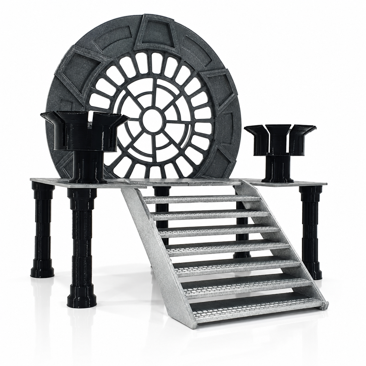 Star Wars Emperor Throne Room 1:18 3D Printed Diorama Kit No Throne