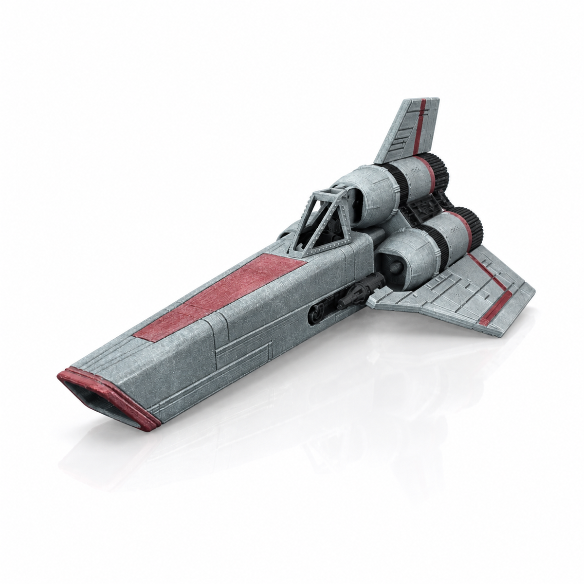 Battlestar Galactica BSG Viper 1:18 3D Printed Ship Diorama Model Kit