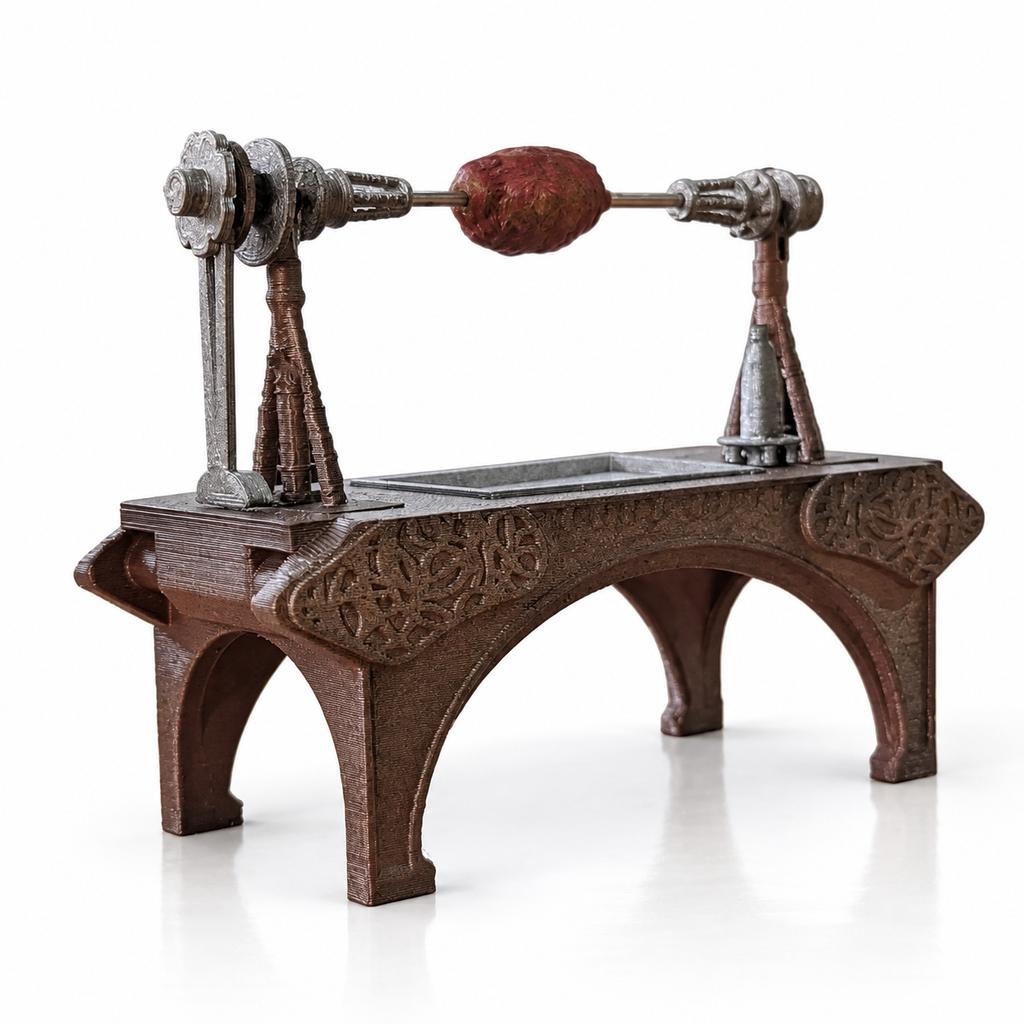 Star Wars Jabba the Hutt Grill Rotisserie 3.75 Inch 1:18 3D Printed Kit