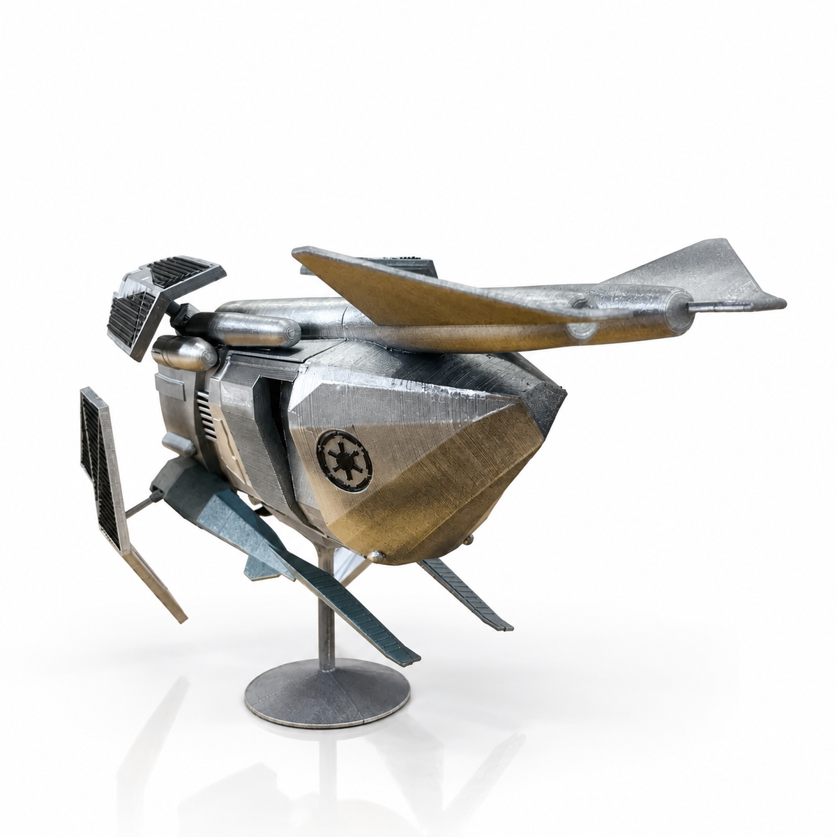 Star Wars LAAT le Patrol Transport 3.75 Inch 1:18 3D Printed Unpainted Kit