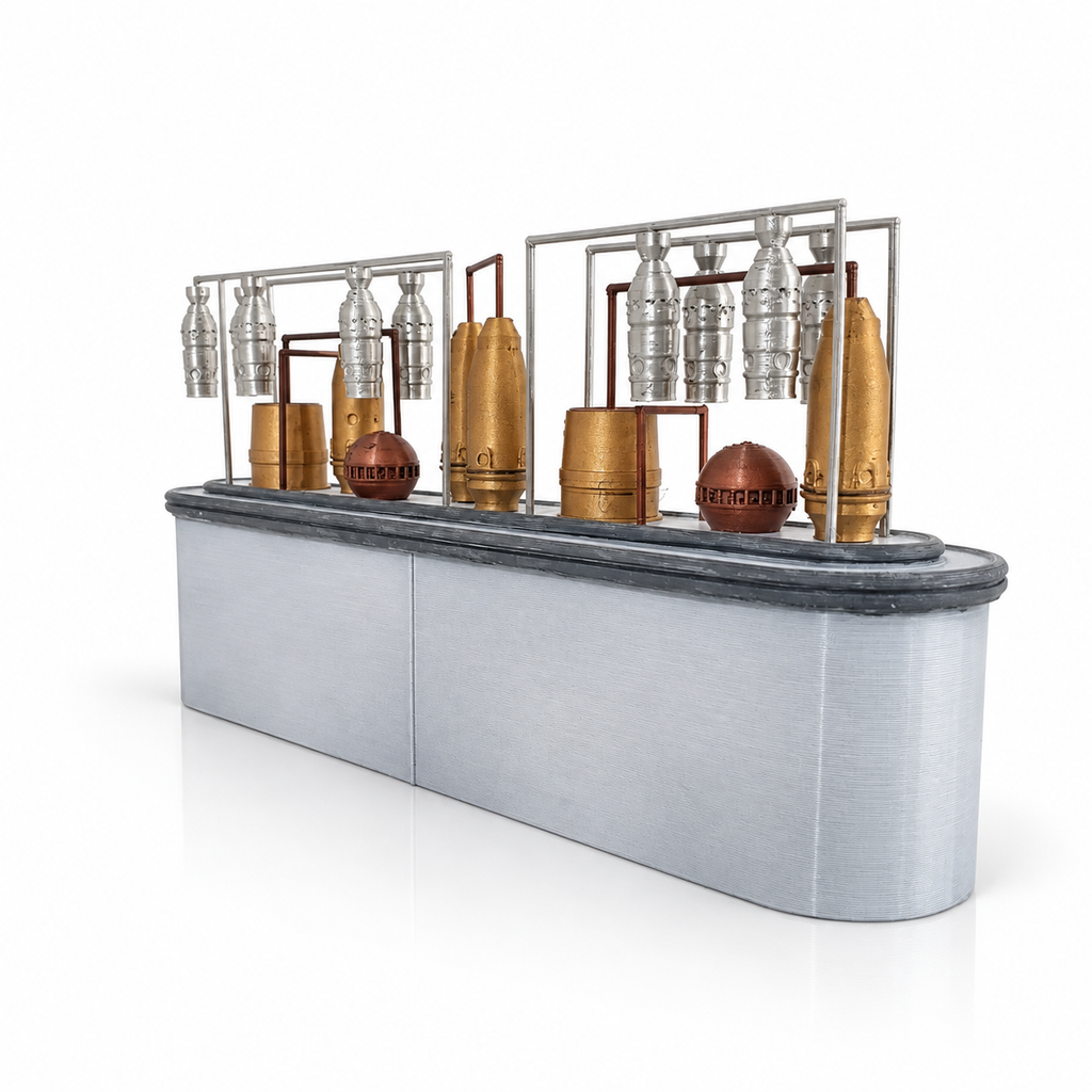 Star Wars Cantina Bar Centre Dispensers Set 3.75 Inch 1:18 3D Printed Kit