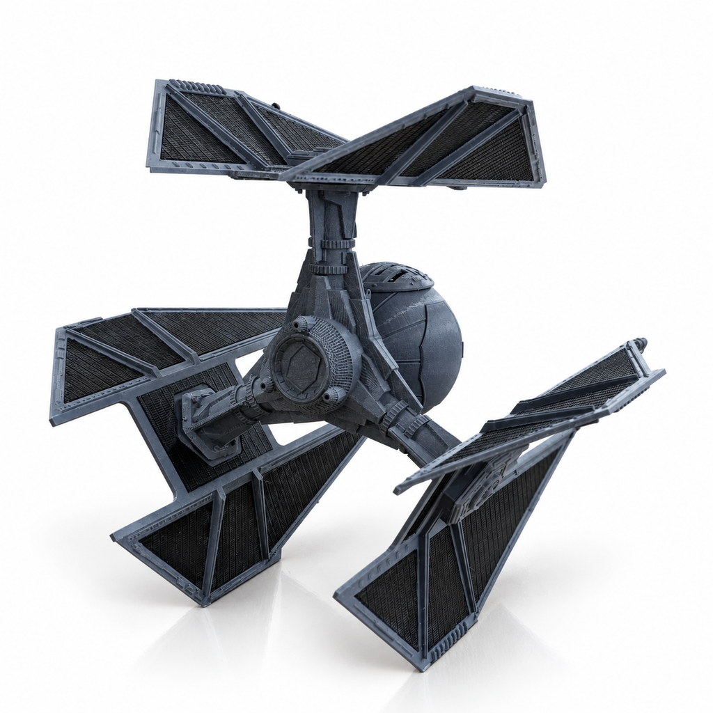 Star Wars TIE Defender 3.75 Inch 1:18 3D Printed Unpainted Model Kit