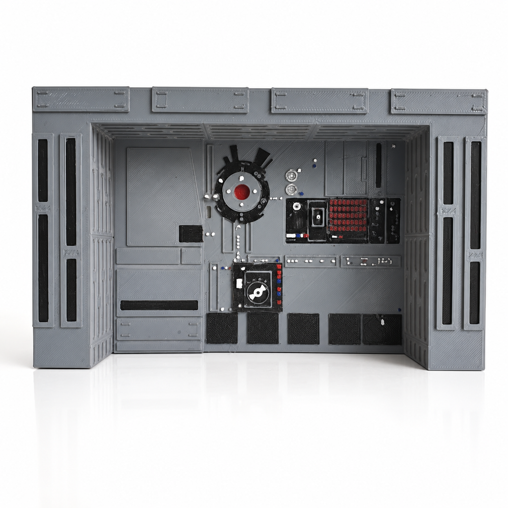 Star Wars Death Star Hangar Droid Station 3.75 Inch 1:18 3D Printed Kit
