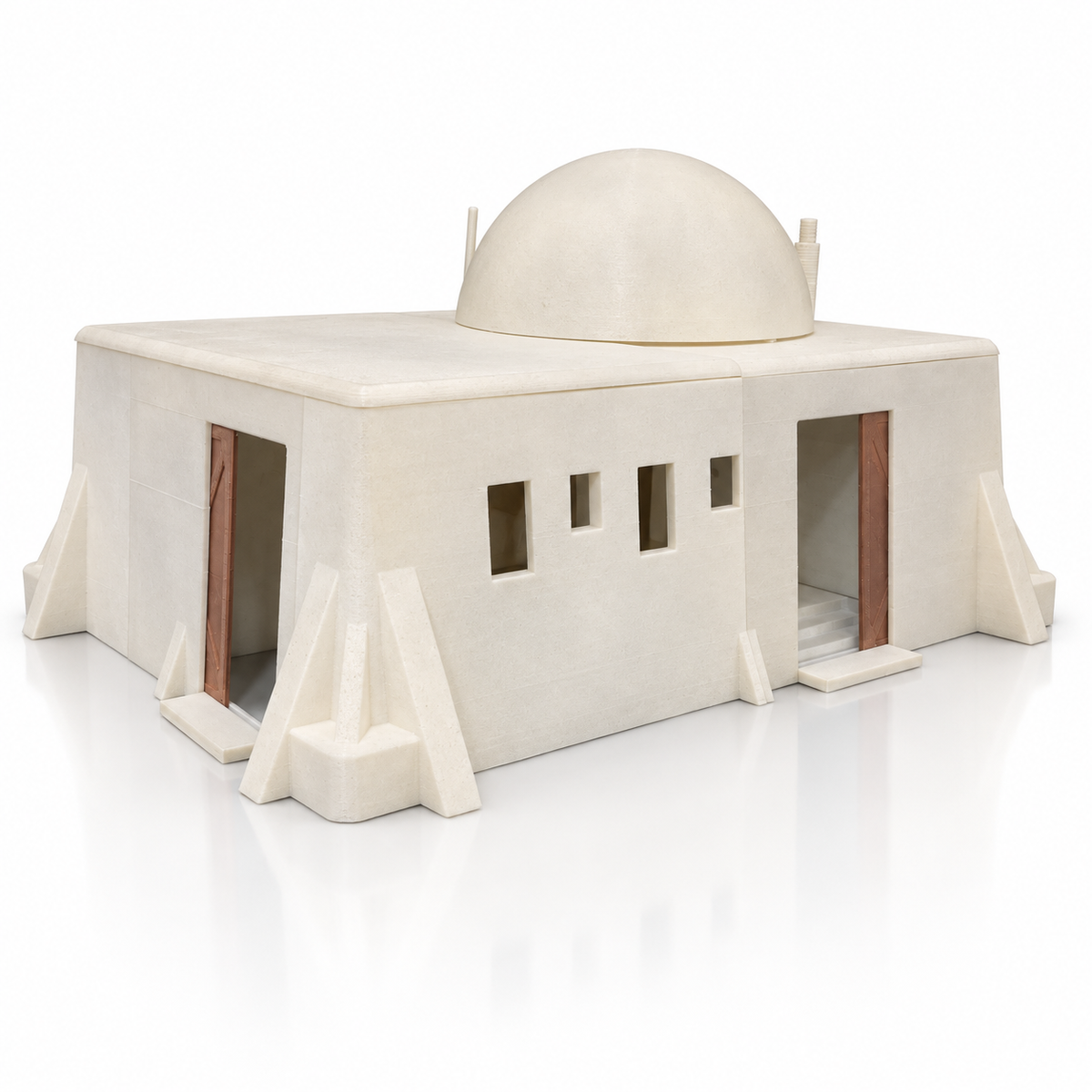 Star Wars Obi Wan Kenobi Tatooine House 3.75 Inch 1:18 3D Printed Kit