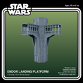 Star Wars Endor Landing Platform 1:18 Diorama Kit - product card
