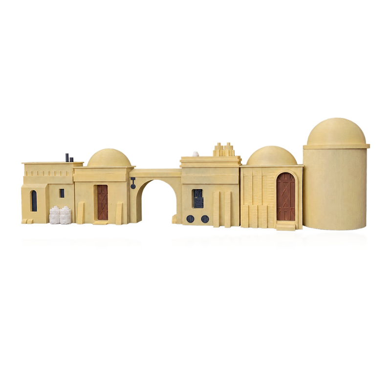 Star Wars Modular Tatooine Shelf 1:18 Diorama Kit - studio view