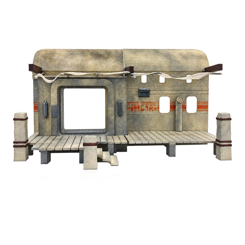 Star Wars Mos Pelgo 1:18 Diorama Kit - studio view