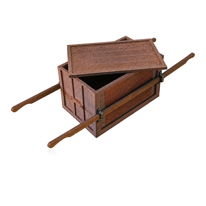 Indiana Jones Ark of the Covenant Crate 1:18 Diorama Accessory - studio view