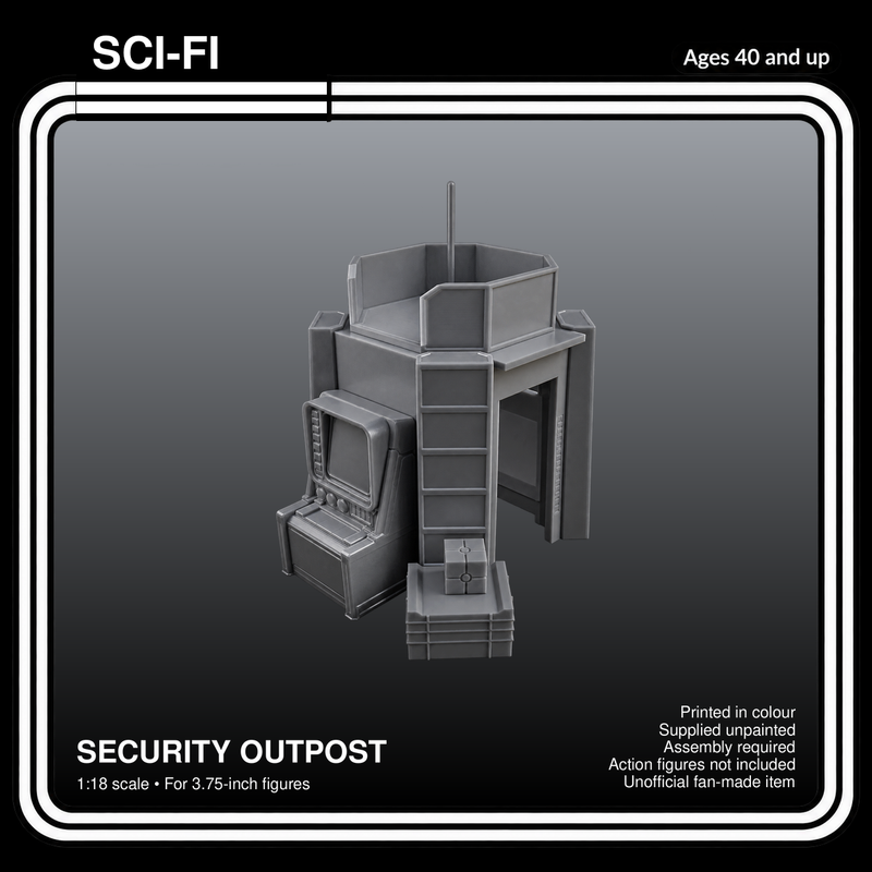 Sci Fi Security Outpost 1:18 Diorama Kit - product card