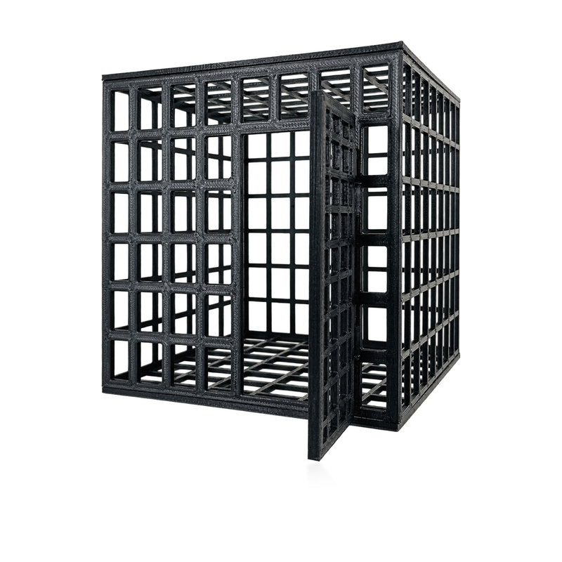 Sci Fi Prison Jail Cell 1:18 Diorama Kit - studio view