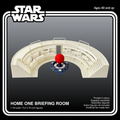 Star Wars Home One Briefing Room 1:18 Diorama Kit - product card