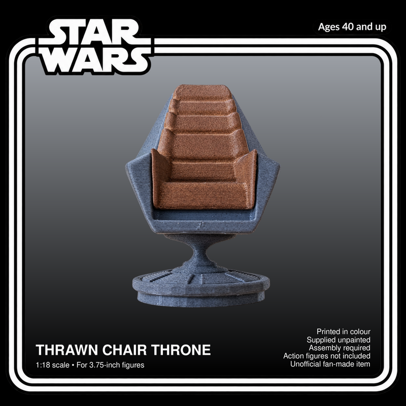 Star Wars Thrawn Throne Chair 1:18 Diorama Kit - product card