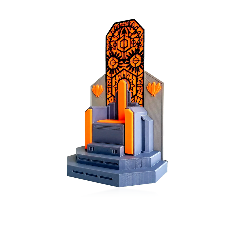 Star Wars Mandalore Throne 3.75 Inch 1:18 3D Printed Diorama Kit