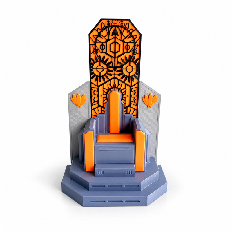 Star Wars Mandalore Throne 3.75 Inch 1:18 3D Printed Diorama Kit