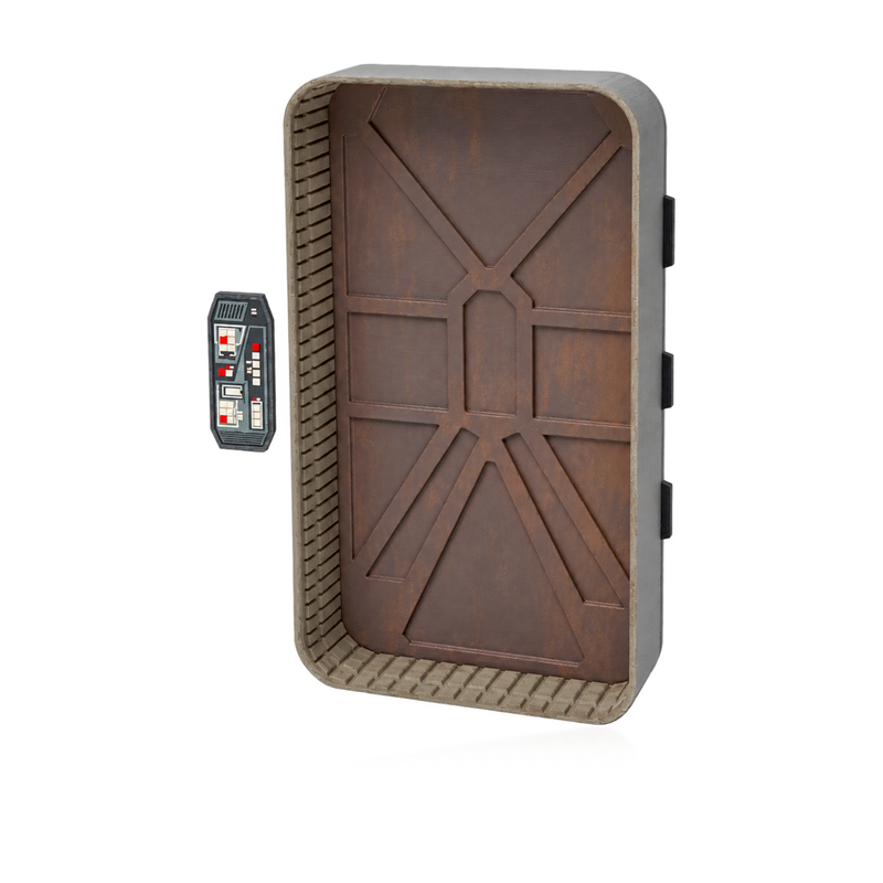 Star Wars Nevarro Cantina Door and Frame 1:18 Diorama Kit - studio view