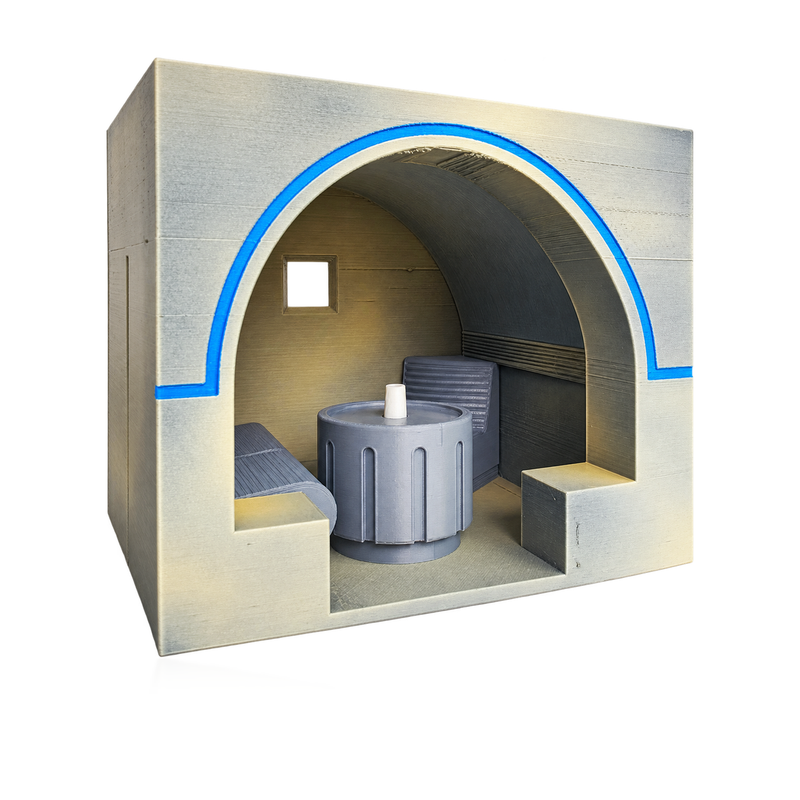 Star Wars Cantina Booth 1:18 Diorama Kit - studio view