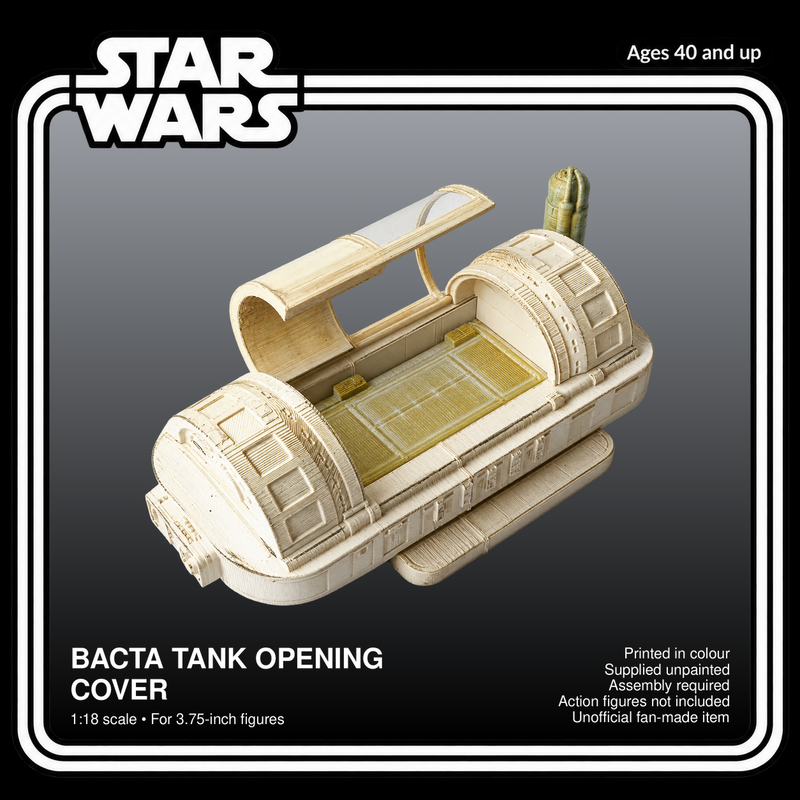 Star Wars Bacta Tank with Opening Cover 1:18 Diorama Kit - product card