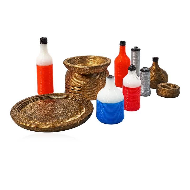 Star Wars Cantina Bottles Set 1:18 Diorama Accessories - detail view