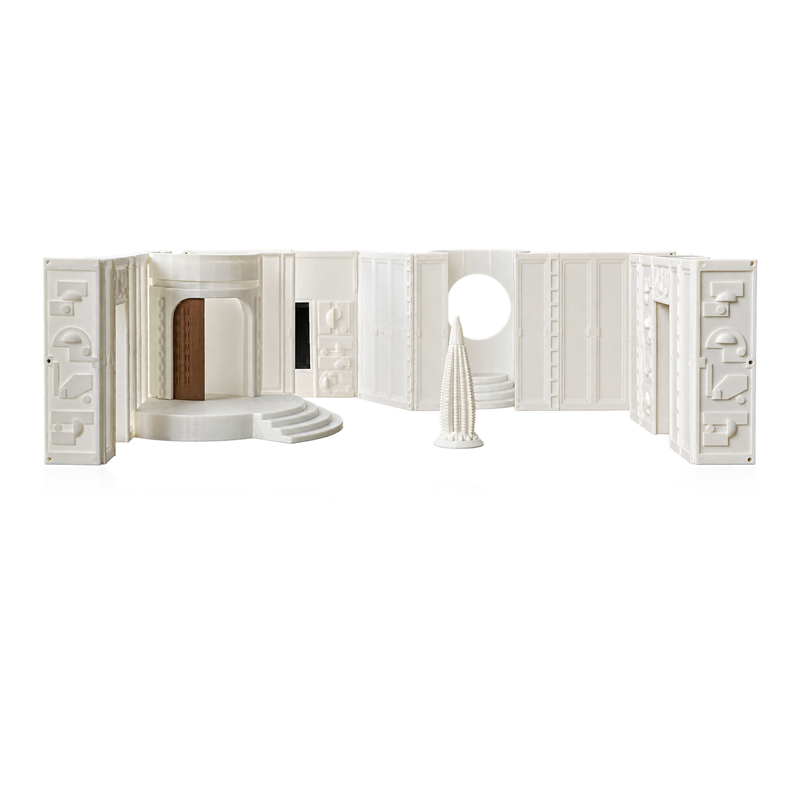 Star Wars Bespin Cloud City Escape 2 1:18 Diorama Kit - studio view