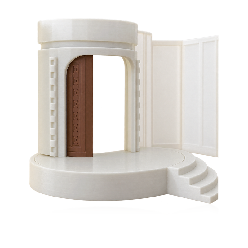 Star Wars Bespin Cloud City Escape 2 1:18 Diorama Kit - detail view