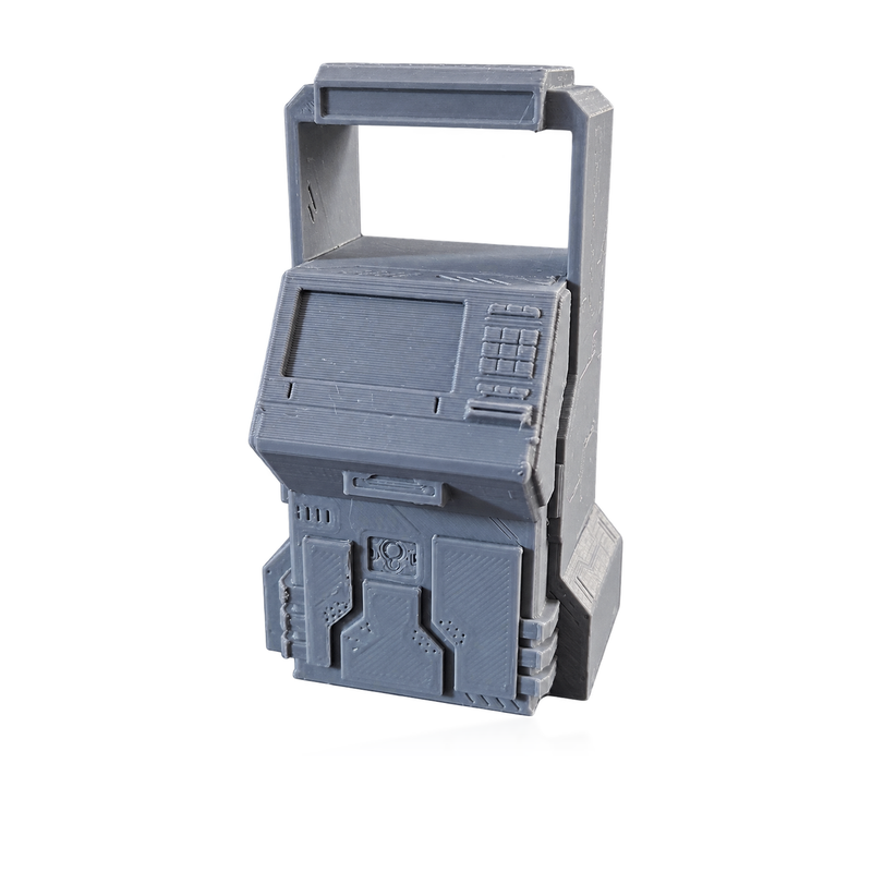 Sci Fi ATM Machine 2 1:18 Diorama Accessory - detail view