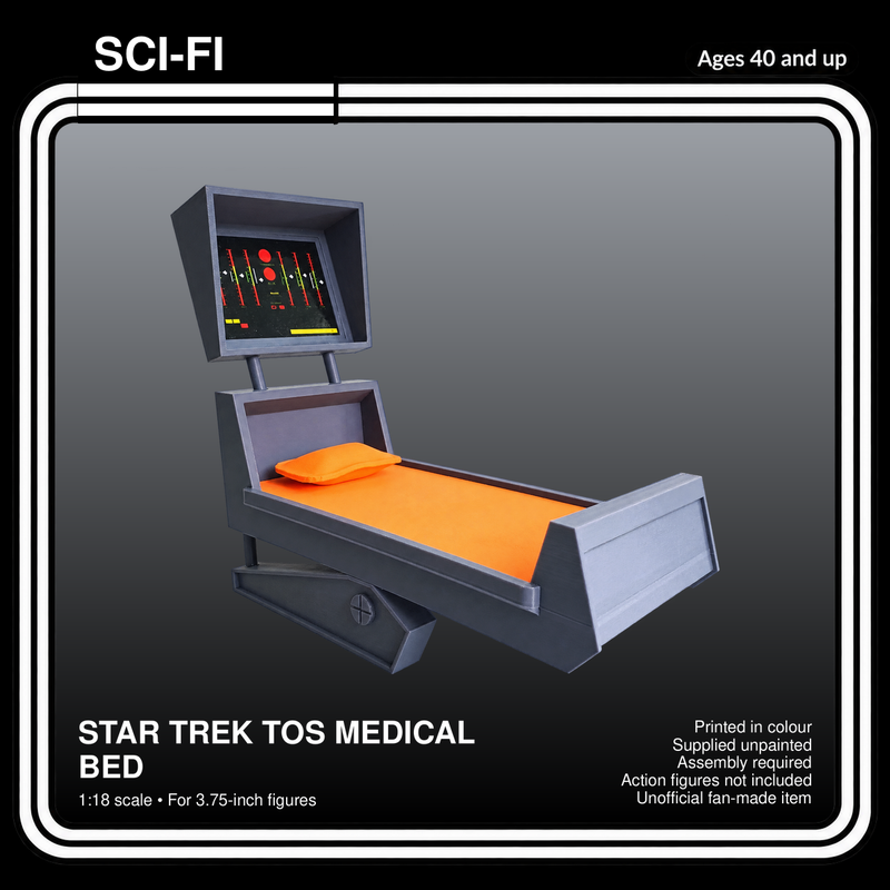 Star Trek TOS Medical Bed 1:18 Diorama Kit - product card