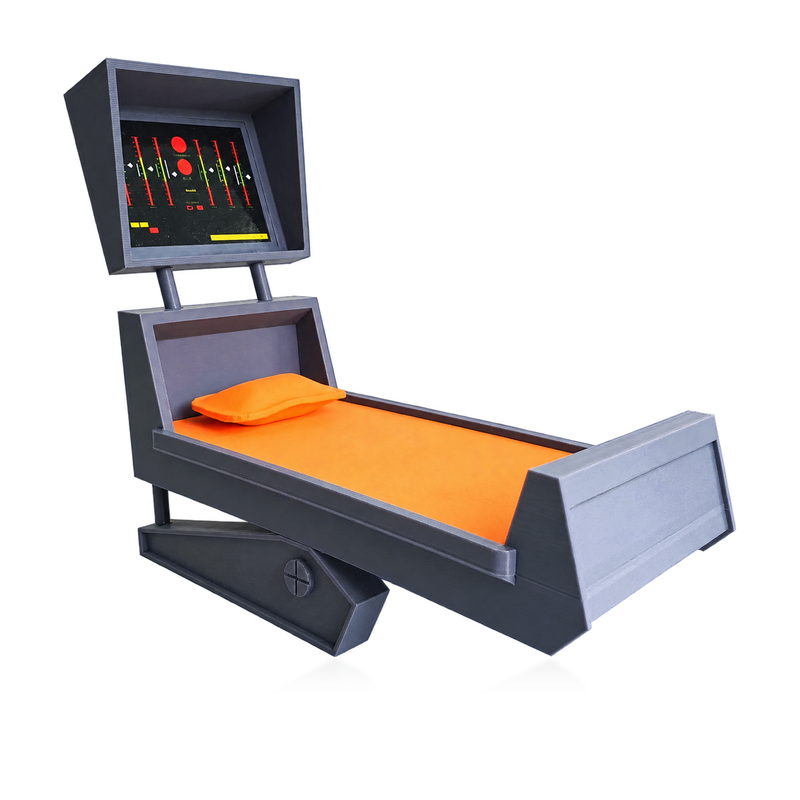 Star Trek TOS Medical Bed 1:18 Diorama Kit - studio view