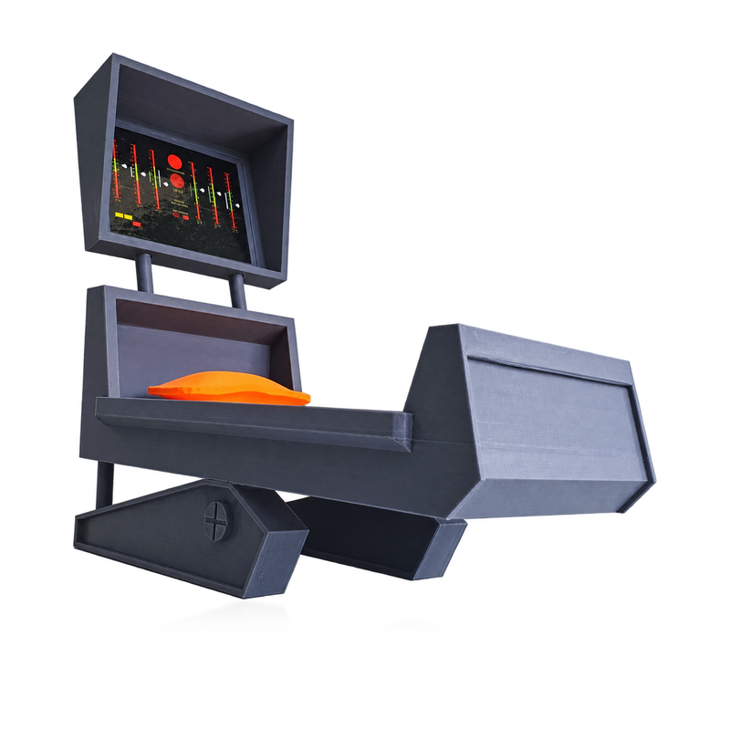 Star Trek TOS Medical Bed 1:18 Diorama Kit - detail view