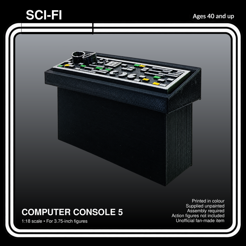 Sci Fi Computer Console 5 1:18 Diorama Kit - product card