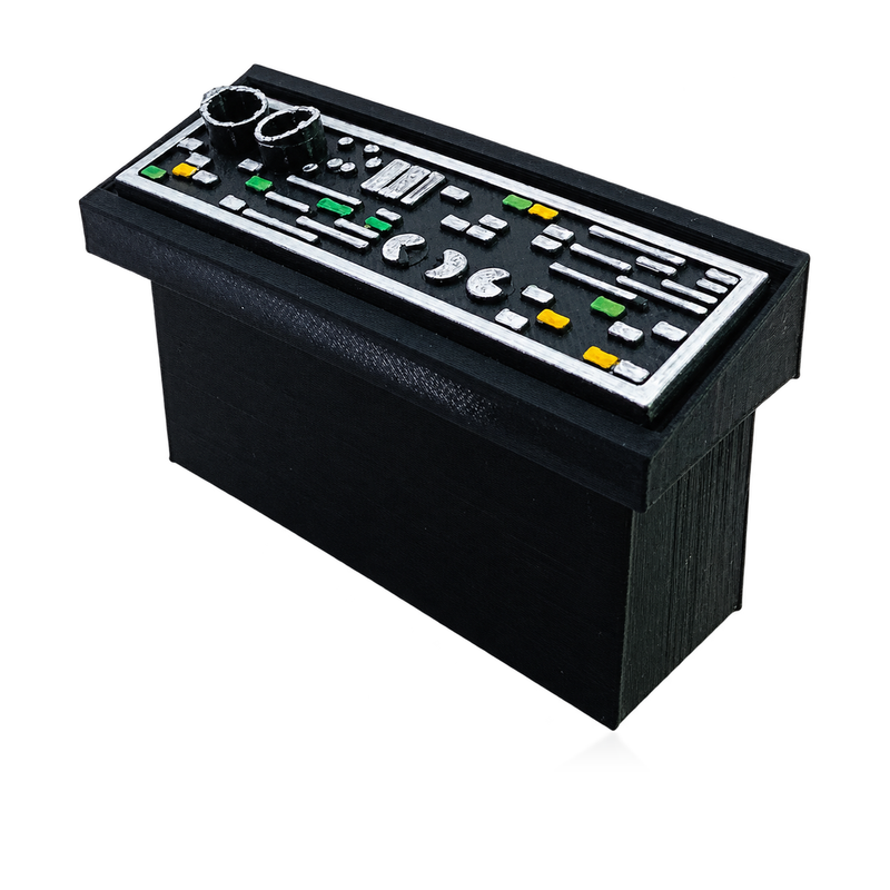 Sci Fi Computer Console 5 1:18 Diorama Kit - detail view