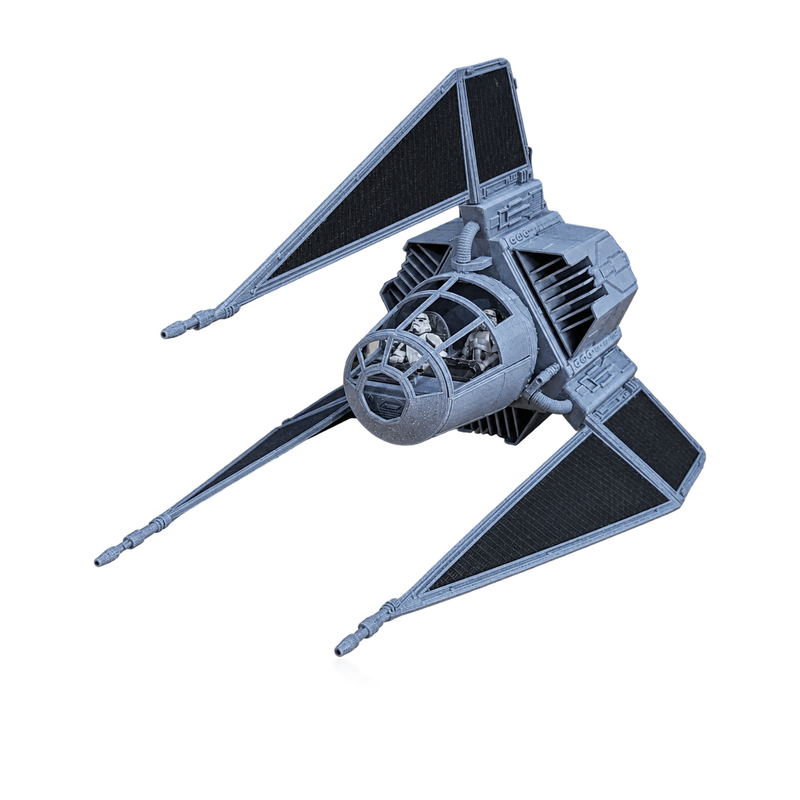 Star Wars TIE/HU Hunter Phantom V38 1:18 Model Kit - studio view