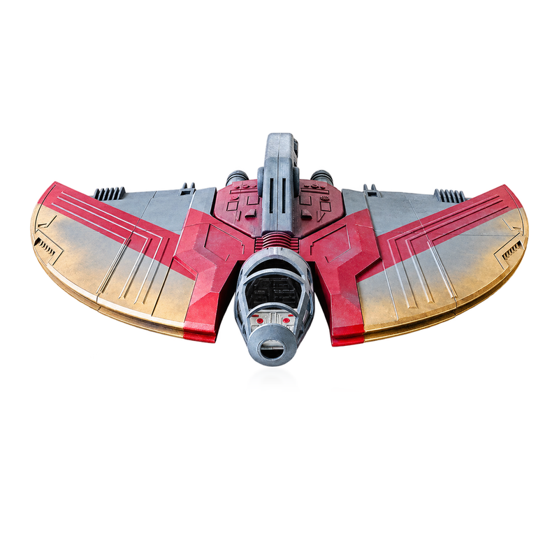 Star Wars T-6 Shuttle 1:18 3D Printed Model Kit - studio view