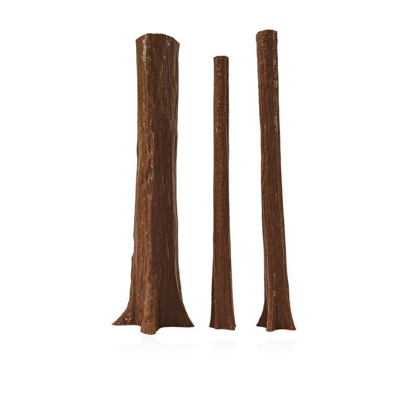Star Wars Endor Trees Set of 3 1:18 Diorama Kit - studio view