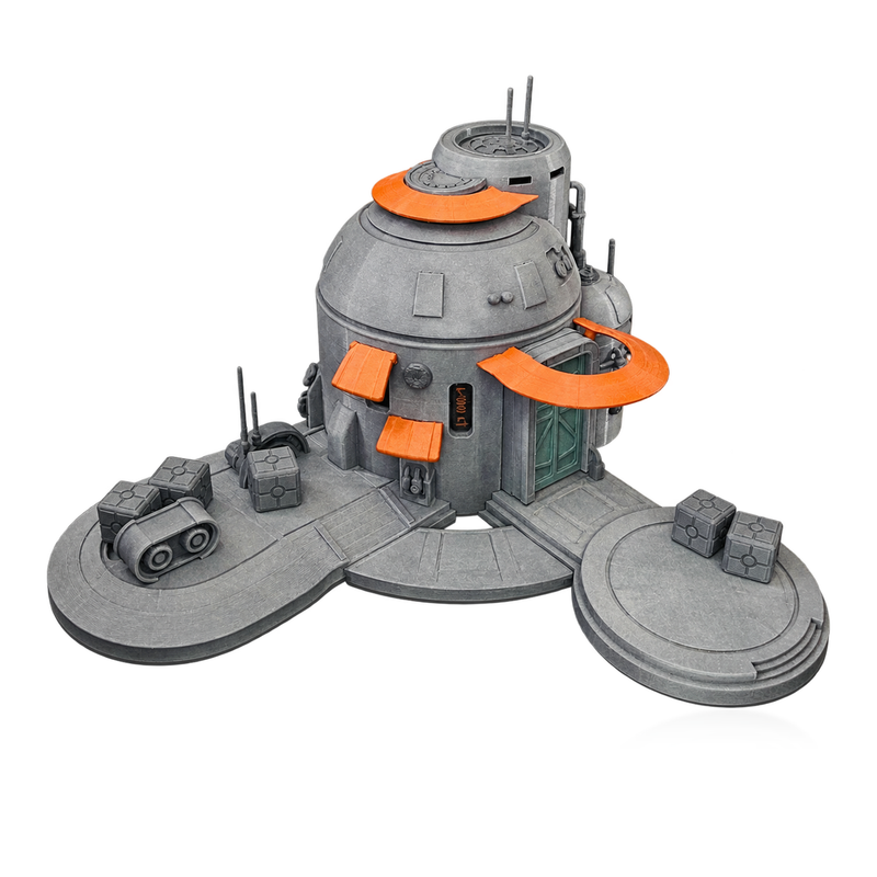 Star Wars Tatooine House 1:18 Diorama Kit - detail view