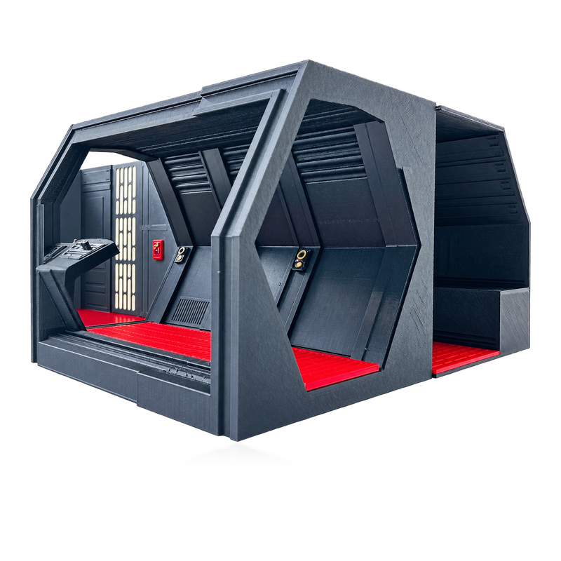 Star Wars Death Star Detention Block 1:18 Diorama Kit - detail view