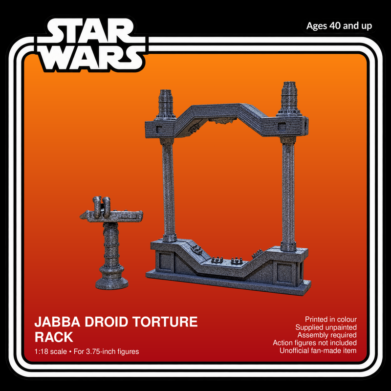 Star Wars Jabba Droid Torture Rack 1:18 Diorama Kit - product card